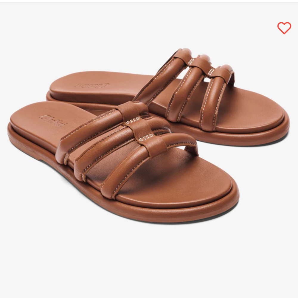 New Women’s OluKai Tiare Slide Sandals (Size 7, 8, 9) Color Fox